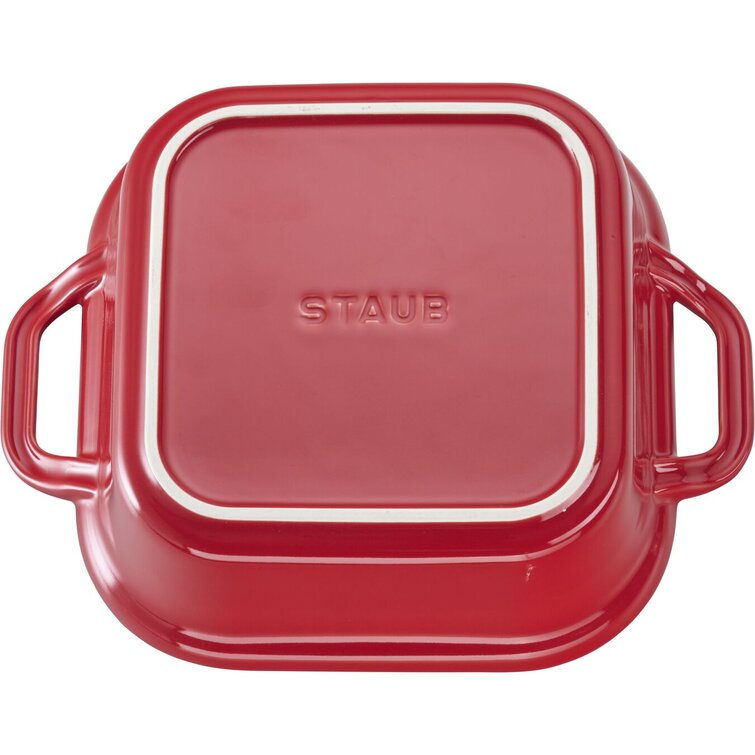 Fashion Ceramic 9-inch X 9-inch Square Covered Baking Dish